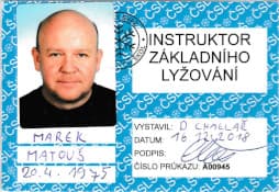 Licence instruktora